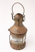 B.Pendersen Brass and Copper Marine Lantern,