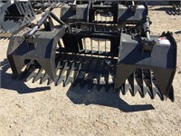 84" Skeleton Rock Grapple Bucket