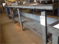 Long Shop Workbench - 12' long  28" wide