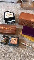 Collection of Jewelry/Music boxes