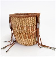 Mescalero Apache Woven Burden Basket