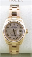 Lady's 18K Rolex Datejust Wristwatch