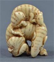 Antique Ivory Animal Netsuke