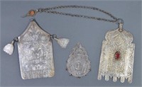 Three North African Silver Pendants