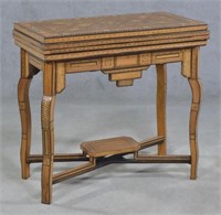 Damascene Marquetry Game Table