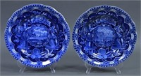 Two Clews Staffordshire Soup Bowls