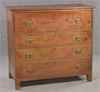 Walnut Four-Drawer Chest of Drawers