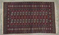 Wool on Cotton Turkoman Oriental Rug