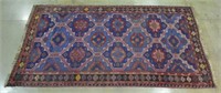 Punched Wool Oriental Design Rug
