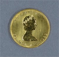 1983 Canadian 1 oz. Gold Maple Leaf Coin