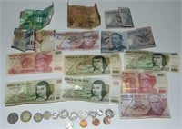 Foreign Currency & Coins.