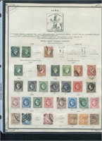 19th Century Cuba Stamp Collection