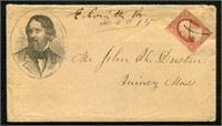 1856 J.C. Fremont Cover