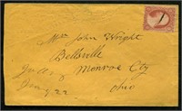 1860 Lincoln Campaign Cover.