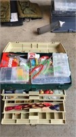 Plano tackle box – packed full of fishing tackle –