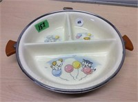 Vintage Insulated Divided Baby's Dish