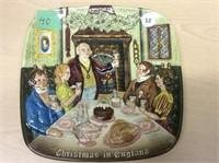 Beswick Christmas In England First Edition Plate