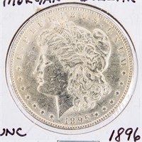 Coin 1896-P Morgan Silver Dollar Unc.