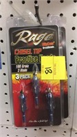 (6) Rage Practice Heads 100gr