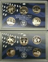 2000, 2001 States Quarter Mint Proof Set