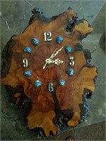Battery Operated Decorative Wooden Clock