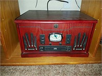 Electro brand turntable, CD player