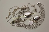 ASSORTED LOT OF STERLING JEWELLERY