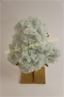 PREHNITE MINERAL WITH GYROLITE DISPLAY