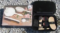 International Silver Company vanity set and a