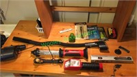 Used to flashlights – and other items in bag –