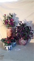 Flower pots/vases