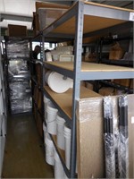 Shelving and contents