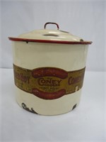 Vintage Enamel "The Coney Cooker"