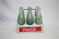 Coca-Cola 6 Carry Case, Glass Bottles