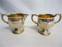 2 Sterling Silver Weighted Cups