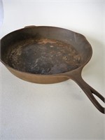 Wagner ware, Cast Iron Skillet, No.12, Sidney-0-