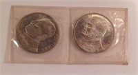 2 Vatican Coins