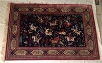 Vintage Silk Persian Rug/Tapestry