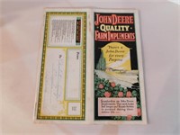 RARE- John Deere Qualtiy Farm Equipments of 1927