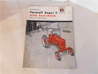 Farmall Super C with Fast HItch LIt
