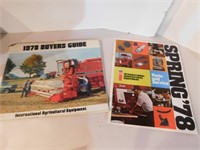 1978 IH Equipment Buyers Guide/parts and service