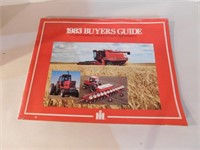 1983 IH Farm Equipment Buyers Guide