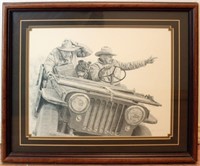 Don Greytak Signed/Numbered Jeep Ride Print