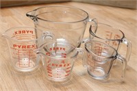 PYREX & Anchor Hocking Measuring Cups