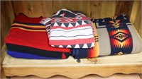 3 Native American Blankets...