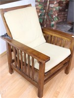 Mission Style Morris Chair w/Cushion