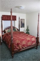 Full Size 4-Poster Bed Frame Only