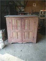 Primitive kitchen cabinet