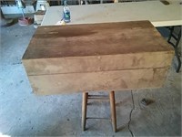 Primitive wooden tool box