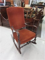Vintage Armed Rocking Chair